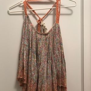 FP ONE Floral Halter Top- Rare